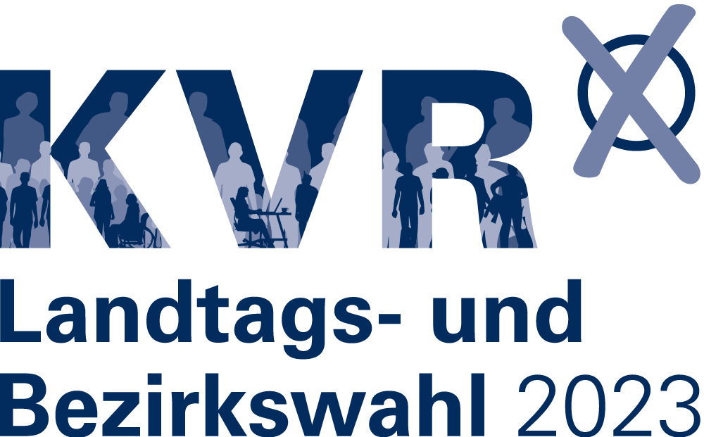 Logo der Landtags- und Bezirkswahl 2023